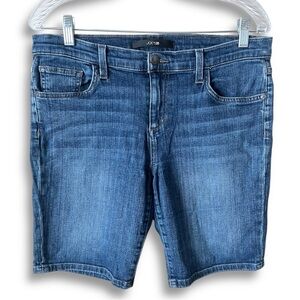 Joe’s Jeans Mid Rise Dark Wash Denim Bermuda Shorts size 29